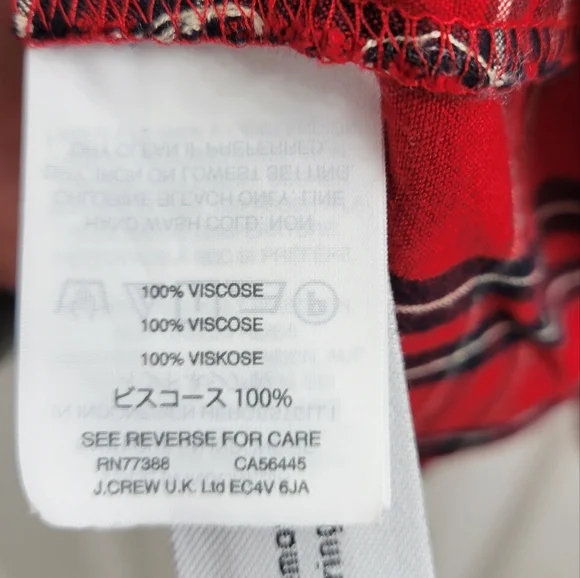 Madewell Plaid Babydoll Blouse - Picture 7 of 7